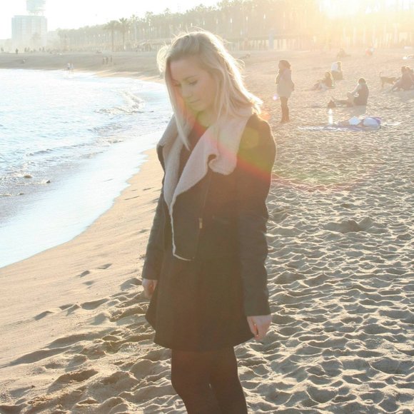 Zara Trafaluc | Faux Fur Moto shearling jacket - Picture 1 of 5